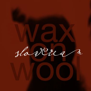 non018. slowcream. wax on wool (digital artist album)